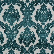 Tuscania Teal Fabric by the Metre
